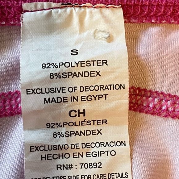 Pink Snakeskin Biker Shorts Size Small Very good condition Pockets - Picture 8 of 8